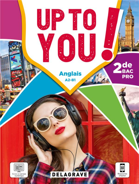 Emprunter Anglais A2-B1 2de Bac Pro Up to You! Edition 2021 livre