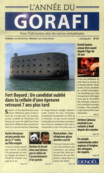 Emprunter L'année du Gorafi livre