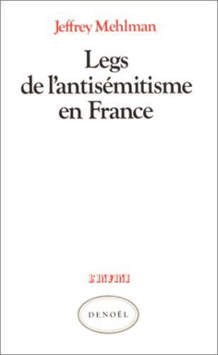 Emprunter Legs de l'antisémitisme en France livre