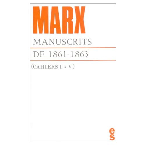 Emprunter Manuscrits de 1861-1863. Cahiers I à V, contribution à la critique de l'économie politique... livre