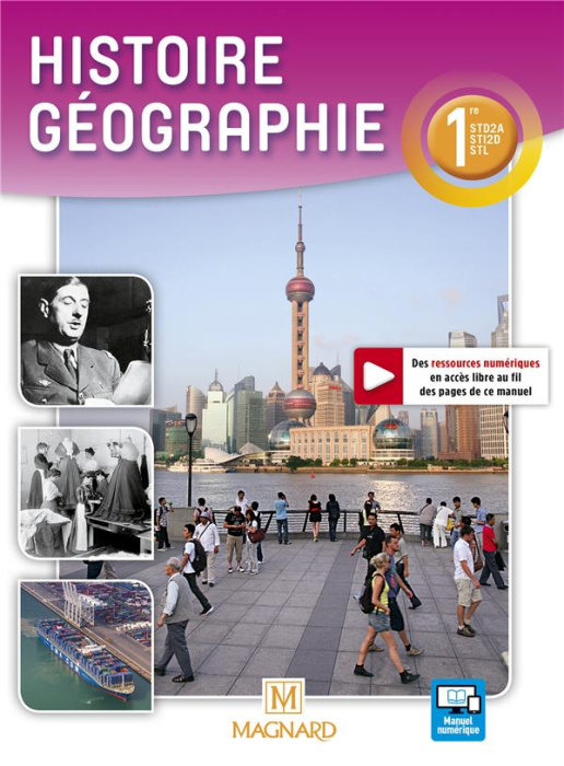 Emprunter Histoire géographie 1re STD2A STI2D STL. Edition 2016 livre