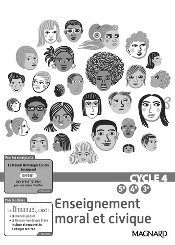 Emprunter Enseignement moral et civique 5e, 4e, 3e, Cycle 4. Livre du professeur, Edition 2017 livre