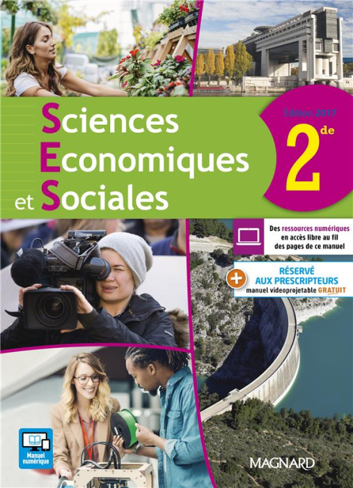 Emprunter Scienes Economiques et Sociales 2de. Edition 2017 livre