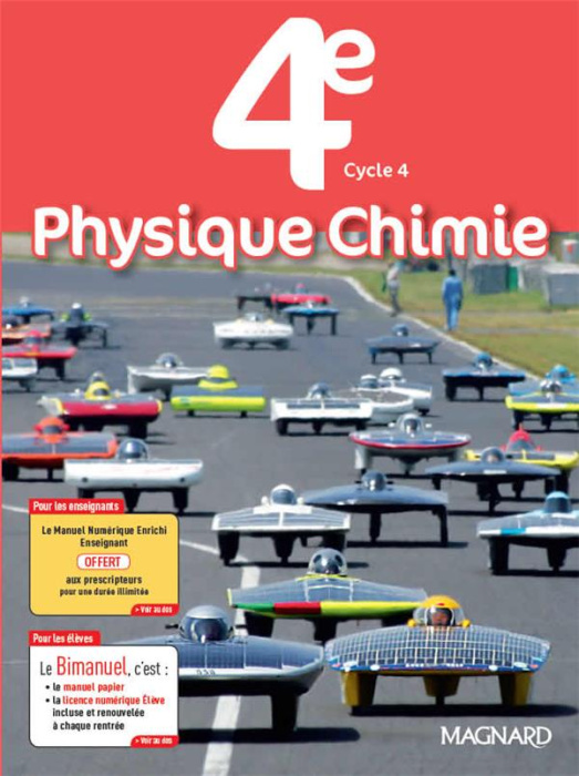 Emprunter Physique chimie 4e Cycle 4. Edition 2017 livre