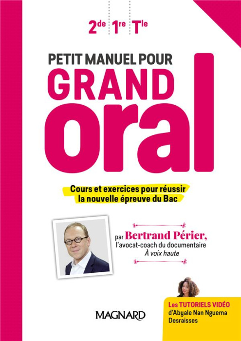 Emprunter Petit manuel pour grand oral 2de, 1re, Tle . Manuel élève, Edition 2019 livre
