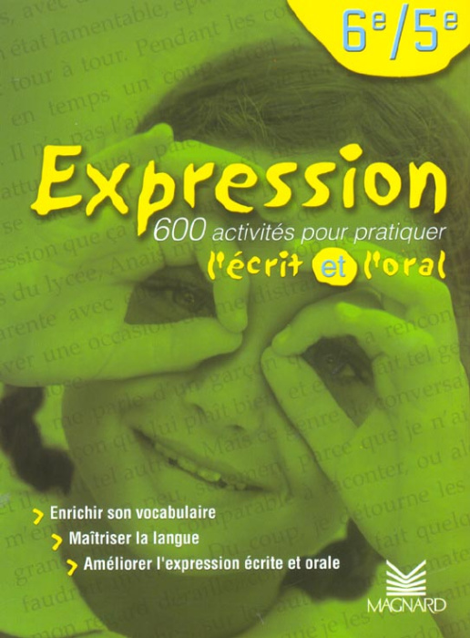 Emprunter Expression 6e et 5e. Manuel élève, Edition 2002 livre