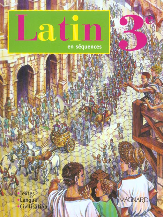 Emprunter Latin en séquences 3ème livre