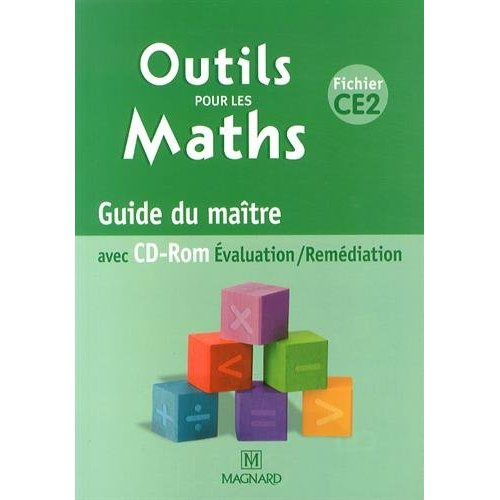 Emprunter Outils pour les maths CE2. Guide du maître, avec 1 CD-ROM livre