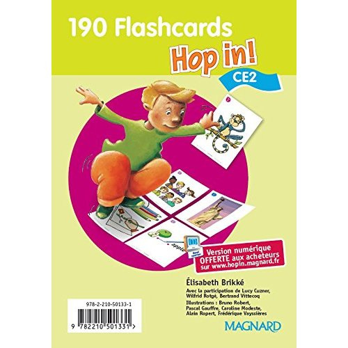 Emprunter HOP IN! ANGLAIS CE2 (2015) - FLASHCARDS livre