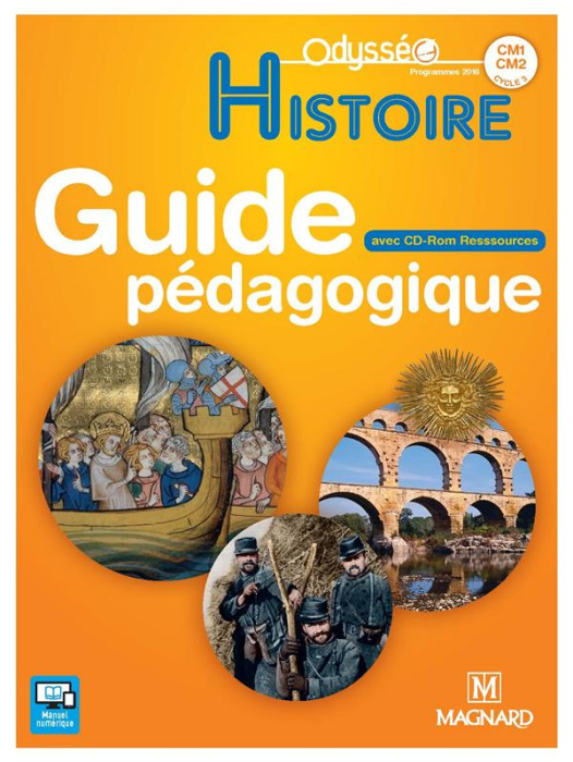 Emprunter Histoire CM1-CM2. Guide pédagogique, Edition 2017, avec 1 CD-ROM livre