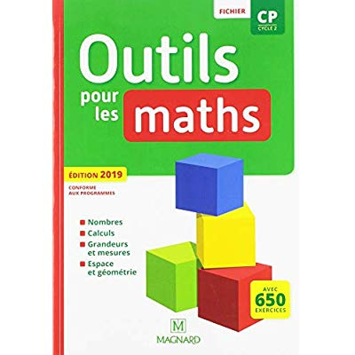 Emprunter Outils pour les maths CP cycle 2. Fichier, Edition 2019 livre
