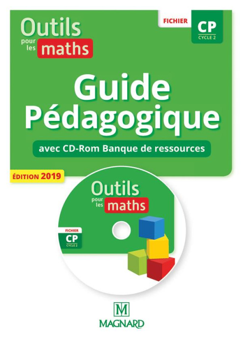 Emprunter Outils pour les maths CP cycle 2. Guide pédagogique, Edition 2019, avec 1 CD-ROM livre