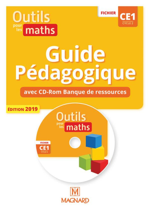 Emprunter Outils pour les maths CE1 cycle 2. Guide pédagogique, Edition 2019, avec 1 CD-ROM livre