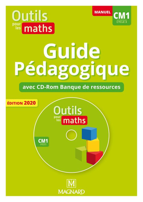 Emprunter Outils pour les maths CM1. Guide pédagogique papier Banque de ressources à télécharger, Edition 20 livre