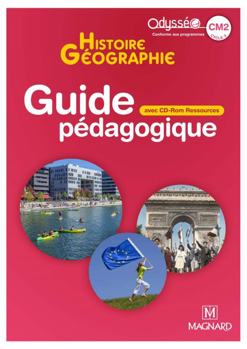 Emprunter Histoire Géographie CM2 Odysséo. Guide pédagogique, Edition 2020, avec 1 CD-ROM livre
