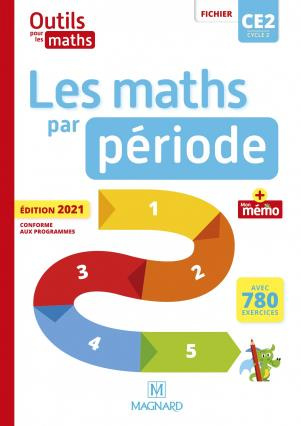 Emprunter Les maths par période CE2. Fichier Mon mémo, Edition 2021 livre