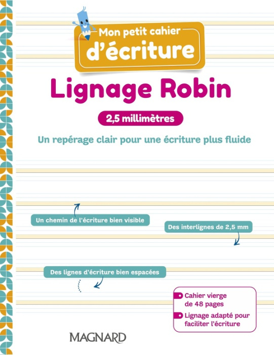 Emprunter Lignage Robin 2,5 millimètres. Un repérage clair pour une écriture plus fluide, Edition 2023 livre