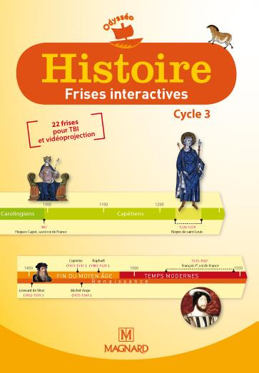 Emprunter Histoire Cycle 3. Frises interactives, 1 CD-ROM livre