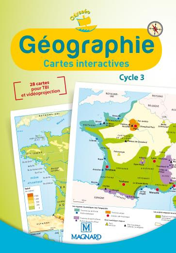 Emprunter Géographie Cycle 3. Cartes interactives, 1 CD-ROM livre
