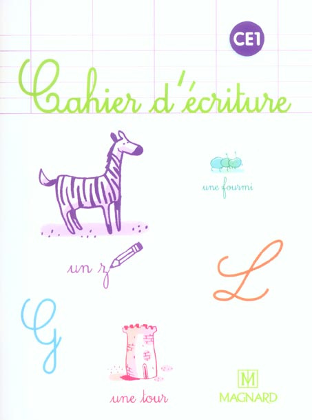 Emprunter Cahier d'écriture CE1 livre