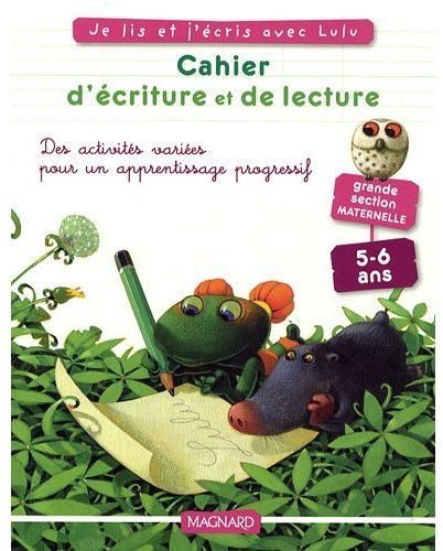 Emprunter Cahier d'écriture et de lecture Grande Section livre