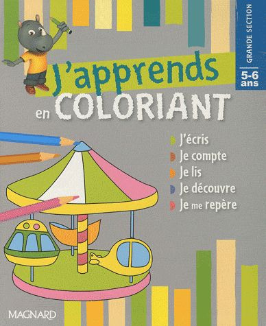 Emprunter J'apprends en coloriant. Grande Section livre