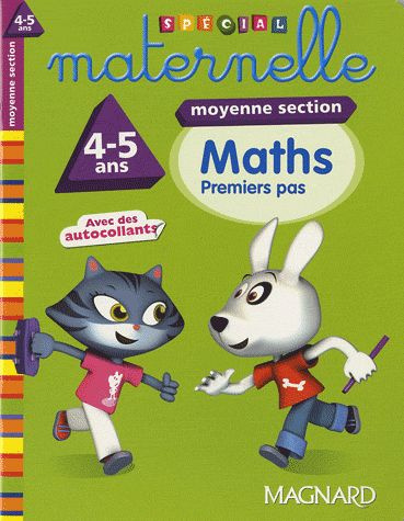 Emprunter Maths moyenne section 4-5 ans. Premiers pas livre