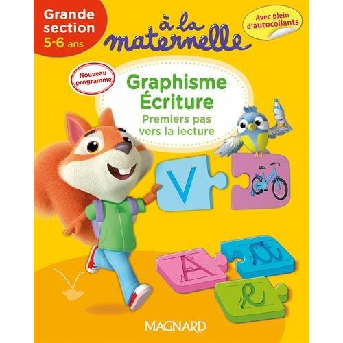 Emprunter A la maternelle, graphisme-écriture Grande section 2016. Premiers pas vers la lecture, 5-6 ans, Edit livre