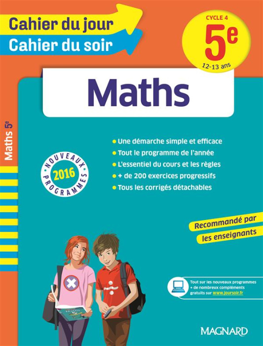 Emprunter Maths 5e Cycle 4. Edition 2016 livre