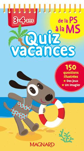 Emprunter Quiz vacances de la Petite Section à la Moyenne Section livre
