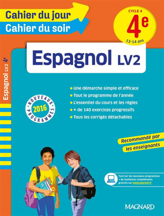 Emprunter Espagnol LV2 4e Cycle 4. Edition 2016 livre