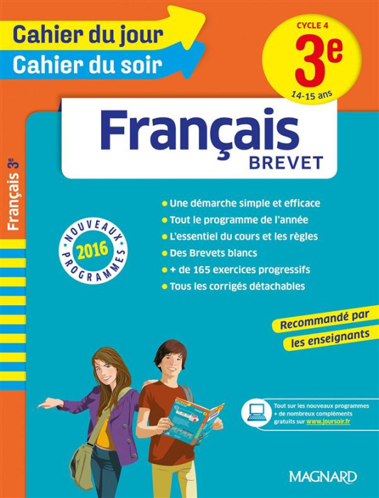 Emprunter Français Brevet 3e Cycle 4. Edition 2016 livre
