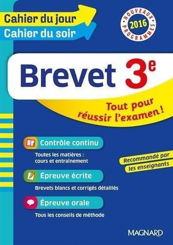 Emprunter Brevet 3e. Edition 2016 livre