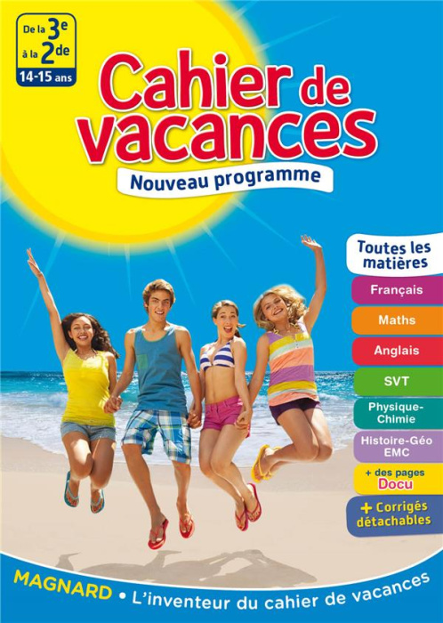 Emprunter Cahier de vacances De la 3e à la 2de. 14-15 ans livre
