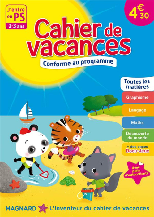 Emprunter Cahier de vacances J'entre en PS. 2-3 ans livre