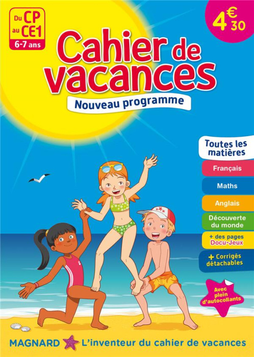 Emprunter Cahier de vacances Du CP au CE1. 6-7 ans livre