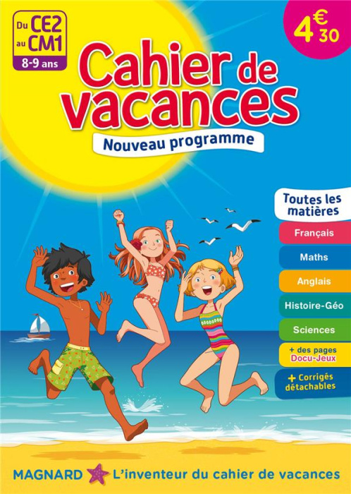 Emprunter Cahier de vacances Du CE2 au CM1. 8-9 ans livre