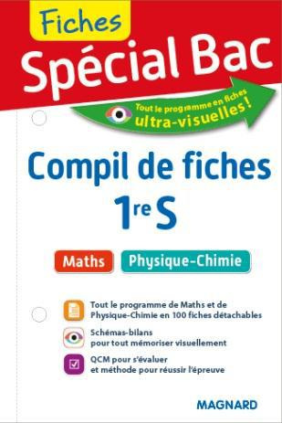 Emprunter Spécial bac maths, physique-chimie. Compil de fiches 1re S livre