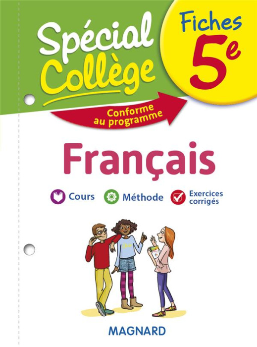 Emprunter Fiches français 5e Spécial Collège. Edition 2019 livre