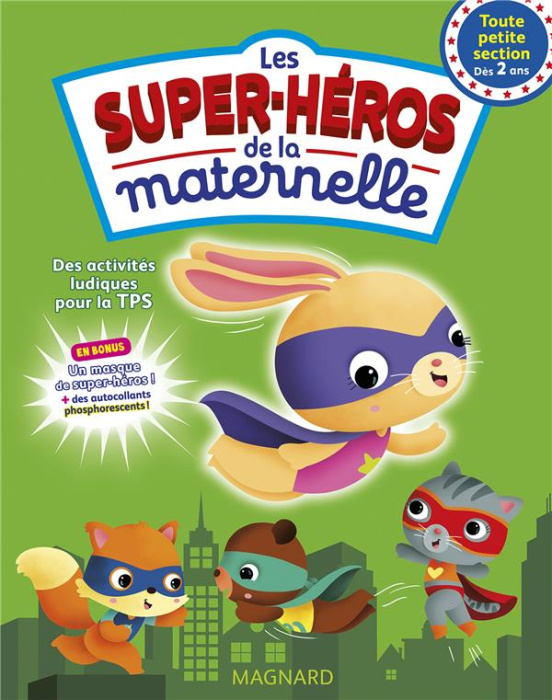 Emprunter Les super-héros de la maternelle Toute petite section livre