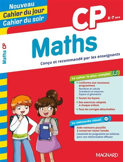 Emprunter Cahier du jour/Cahier du soir Maths CP mémento. Edition 2019 livre