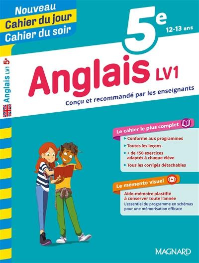 Emprunter Cahier du jour/Cahier du soir Anglais LV1 5e mémento. Edition 2019 livre
