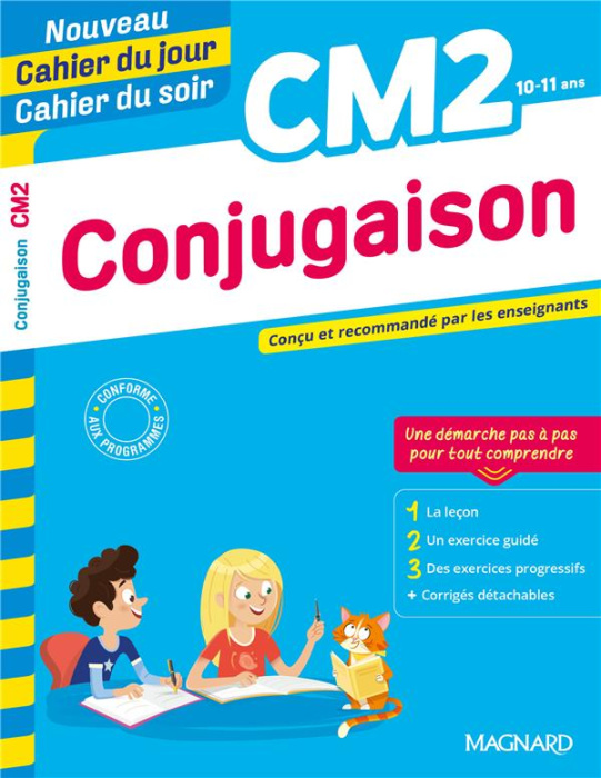 Emprunter Cahier du jour/Cahier du soir Conjugaison CM2. Edition 2021 livre