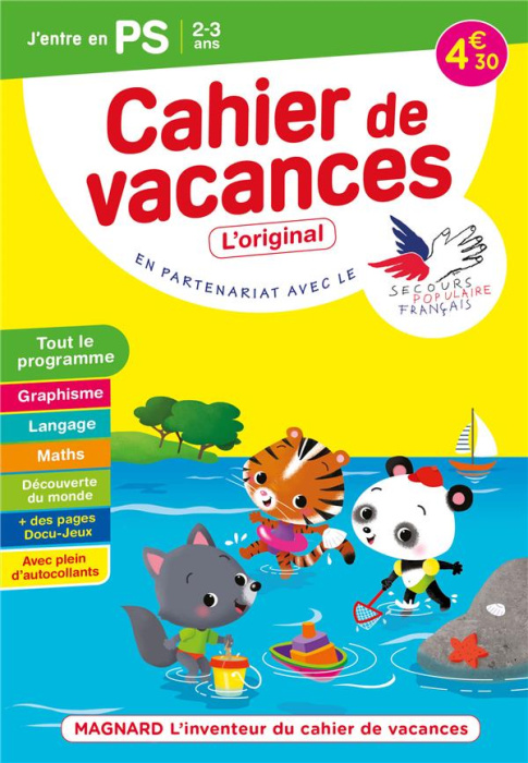 Emprunter Cahier de vacances j'entre en petite section. Edition 2021 livre