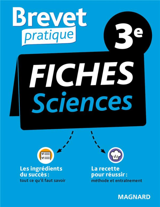 Emprunter Fiches Sciences 3e. Physique-chimie, SVT, techno, Edition 2021 livre
