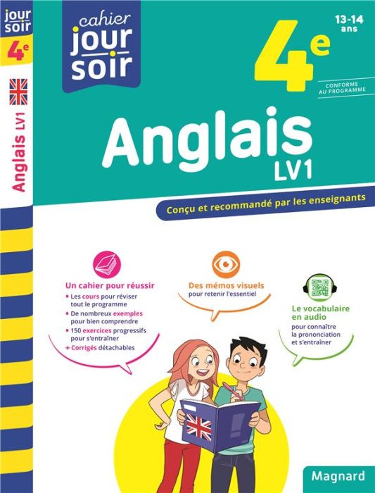 Emprunter Cahier du jour/cahier du soir Anglais LV1 4e livre