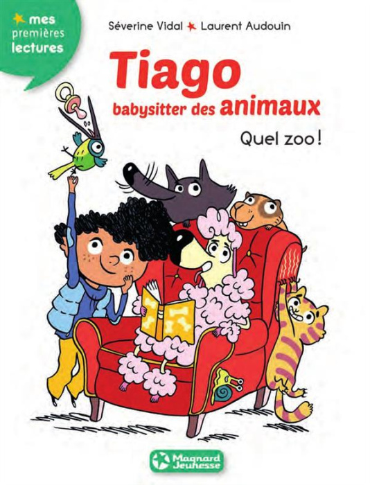 Emprunter Tiago, baby-sitter des animaux Tome 1 : Quel zoo ! livre