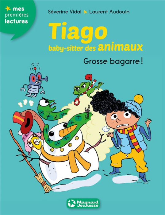 Emprunter Tiago, baby-sitter des animaux Tome 5 : Grosse bagarre ! livre