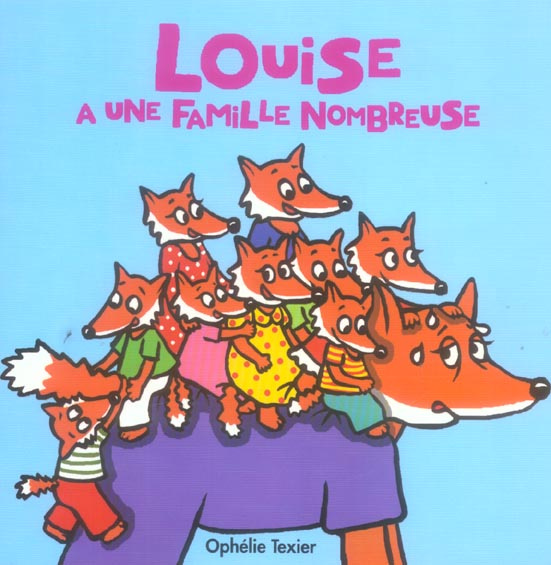 Emprunter Louise a une famille nombreuse livre