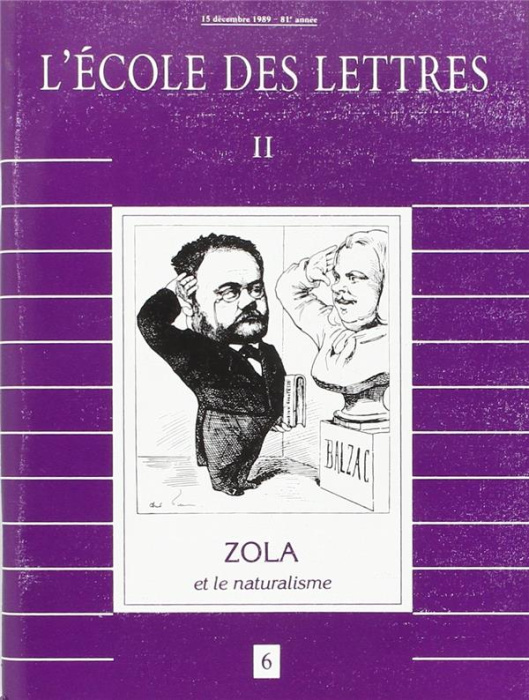 Emprunter ZOLA ET LE NATURALISME REVUE livre